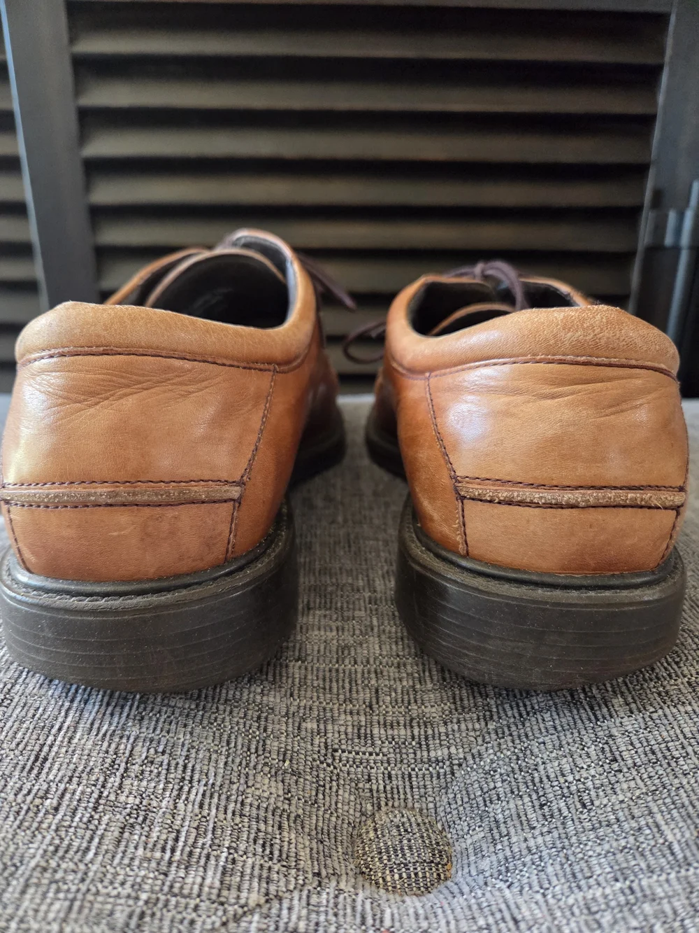 NUNN BUSH Mens Maxwell Dress Cap Toe Oxford Brown/Tan Shoes Size 10M